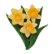 Erstwilder -  Delightful Daffodils Brooch