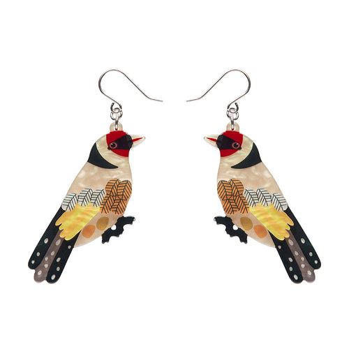 Erstwilder -   Go for Goldfinch Drop Earrings