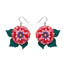 Erstwilder -   Dazzling Dahlia Drop Earrings