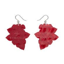 Erstwilder -   Halcyon Hibiscus Drop Earrings