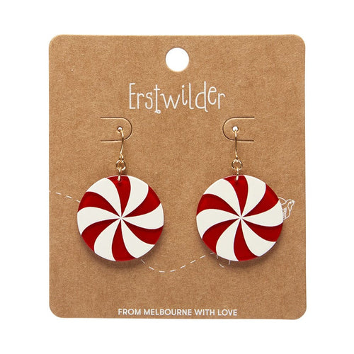 Erstwilder - Lollies Drop Earrings - Red